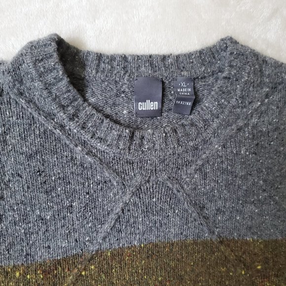 Men's CULLEN lambswool sweater - Picture 3 of 4